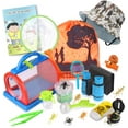thumbnail image 1 of ESSENSON Outdoor Explorer Kit & Bug Catcher Kit with Binoculars, Compass, Magnifying Glass, Critter Case and Butterfly Net Camping Hiking, 1 of 7