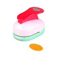 thumbnail image 2 of Oval Punch 2 inch Craft Lever Punch Handmade Paper Punch for Crafting Scrapbooking,DIY Card Making Candy Colour by Rondam 2 inch Ellipse, 2 of 4