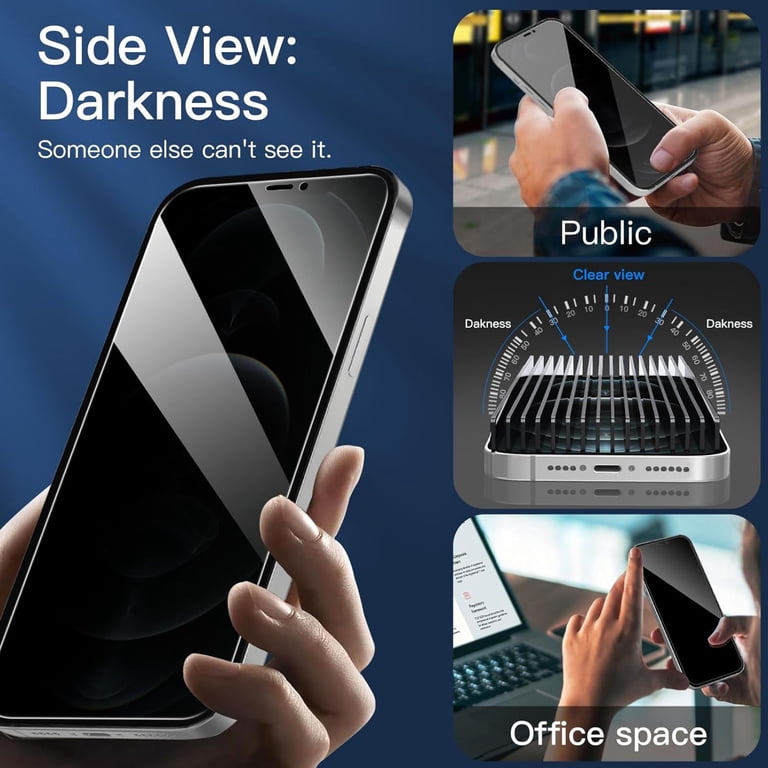 Ahyaa Privacy Screen Protector for iPhone 11 & XR photo 6