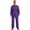 Purple, variant on Mens Wear Resistant Overalls Jumpsuit Long Sleeve Blend Work Heavy Duty Coveralls Blue S