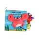 thumbnail image 4 of Libro de Actividades Suaves para Bebés Hugo Tela con Cola Táctil Azul Rojo, 4 of 10