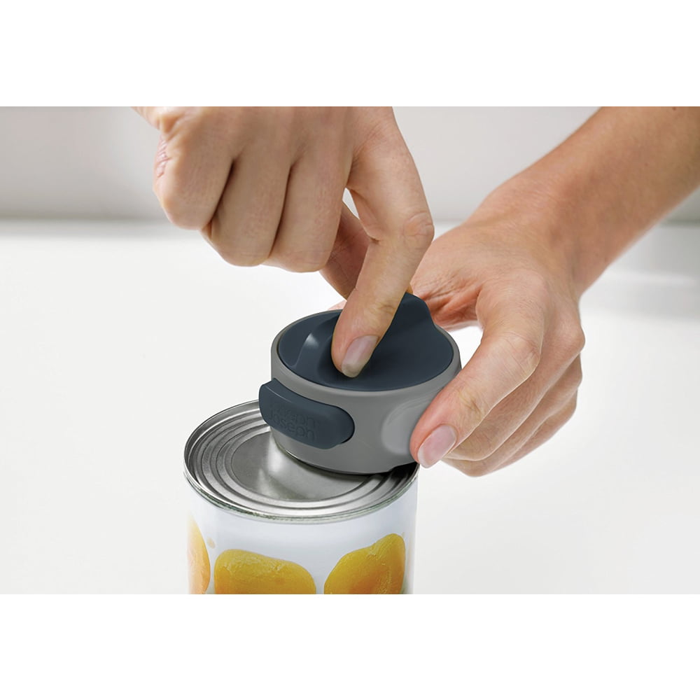 Joseph Joseph Can-Do Compact Can Opener Easy Twist Release Portable  Space-Saving Manual Stainless Steel, Green