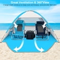 thumbnail image 4 of Carpa de playa portátil Gorich, 220 x 150 x 122 cm, UPF 50+, para 3 personas, 4 of 7