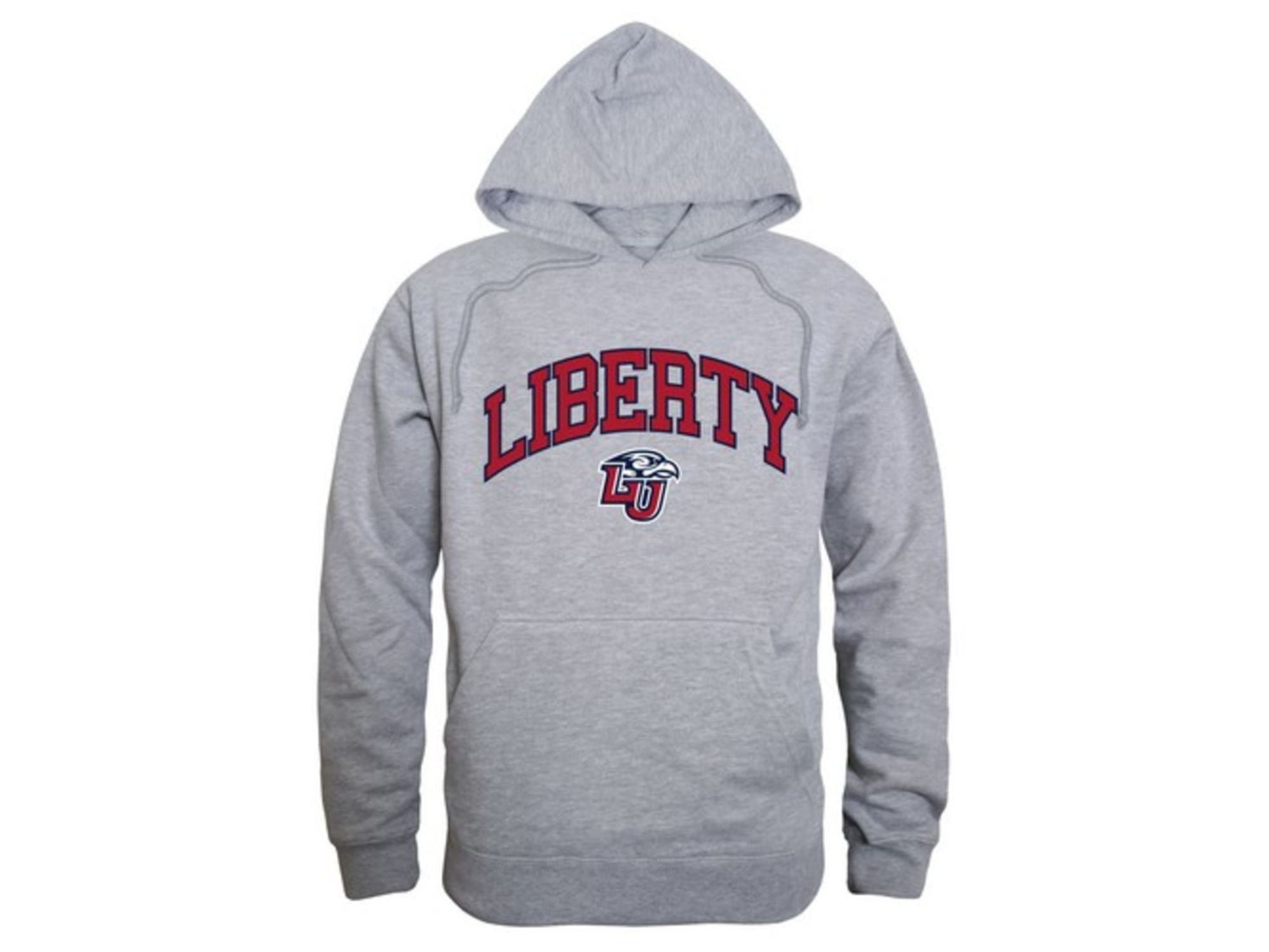W Republic - Liberty University Flames Campus Hoodie Sweatshirt Heather ...