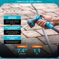 thumbnail image 3 of Aqua Joe Multi-Function Hose Nozzle with Smart Throttle & Oscillating Sprinkler, 3 of 11