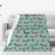 thumbnail image 1 of Balery Dachshund Dog Puppy Manta de Felpa Suave y Acogedora – Cobija de Franela Aterciopelada para Cama, Lavable y Cálida para Sofá, Mascotas, Transpirable-60"x50", 1 of 7