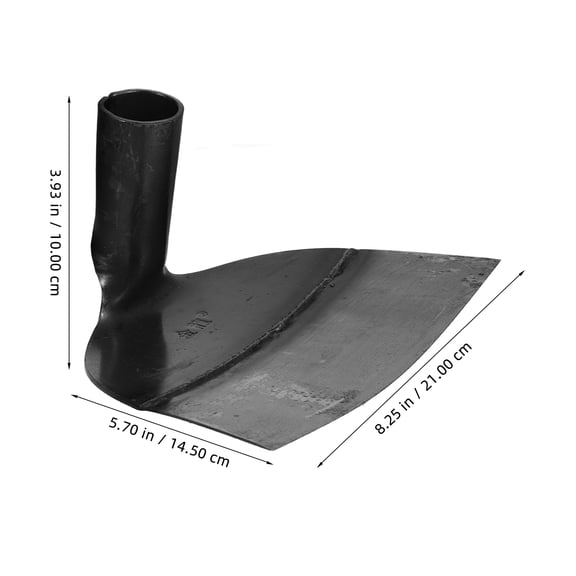 PENIKOKO Manganese Steel Garden Hoe 1-Pack Compact Gardening Tool for Home Gardeners and Enthusiasts