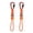 Orange, variant on Hand-Woven Water Bottle Lanyard with Carabiner Clip Multifunctional Lanyard Keychain Backpack Accessories for Men Women Travel Fishing (Black)