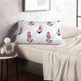 thumbnail image 6 of Zufioo Sea Horse And Corals1 Print Double-sided Plush Pillow Cover,Decorative Pillow Protector without Pillow Core, Suitable for Sofa, Bedroom, Car-14"x20", 6 of 6