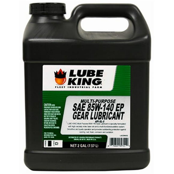 Lube King LU22842G 2 Gallons- 85W140 Huile pour Engrenages - Pack de 3