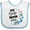 White and Blue, variant on My Gigi Loves Me Girls Girls Baby Bib