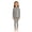 Gray, variant on Haitryli Girls Kids Base Layer Outfit Winter Thermal Top And Bottom Fleece Lined Underwear Set Cold Weather Brown 120