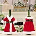 thumbnail image 2 of Santa Wine Bottle Cover Bag,Christmas Champagne Bottle Cover,Xmas Wine Bottle Bag,Christmas Wine Bags,Wine Christmas Sweater for Christmas Party Favors Supplies, 2 of 8