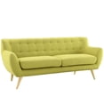thumbnail image 3 of Modway Remark Upholstered Fabric Sofa in Wheatgrass, 3 of 5