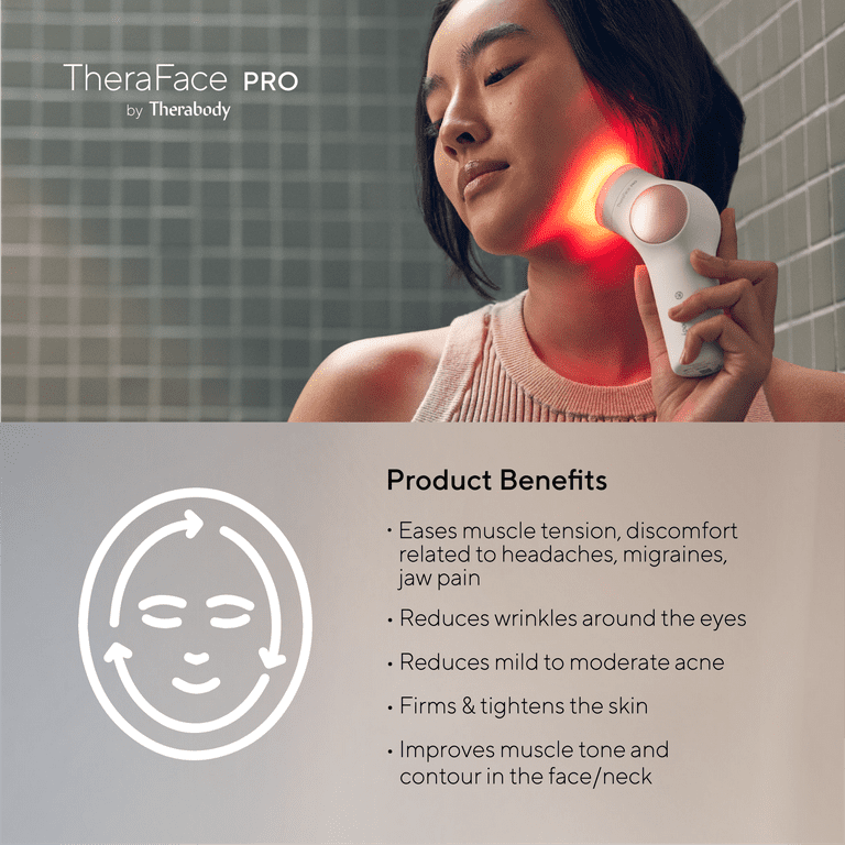 TheraFace PRO Microcurrent Facial Device - 8-in-1 Compact TheraFace PRO Microcurrent Facial Device - 8-in-1 Compact