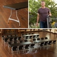 thumbnail image 6 of Lifetime 4 Nesting Tables with 32 Folding Chairs - Black And Silver, 6 of 12