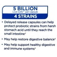 thumbnail image 5 of Equate Digestive Probiotic Supplement Delayed-Release Capsules, Unisex, 56 Count, Compare to Align® Probiotic 24/7 Digestive Support, 5 of 14