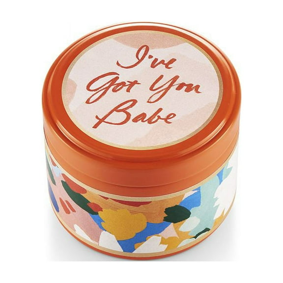 Illume Happy Go Lucky, Happy Little Tin Soy Candle 2.5 oz/70g Coconut Milk Mango