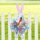 thumbnail image 5 of Corona de Pascua para Puerta Principal, Corona de Muñecas de Pascua, Decoraciones de Primavera de Pascua con Cinta para Puertas y Paredes, Decoración Del Hogar, 5 of 7
