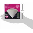 thumbnail image 3 of FZC-Hario V60 Paper Coffee Filter, Size 01, White, 100ct Box, 3 of 4