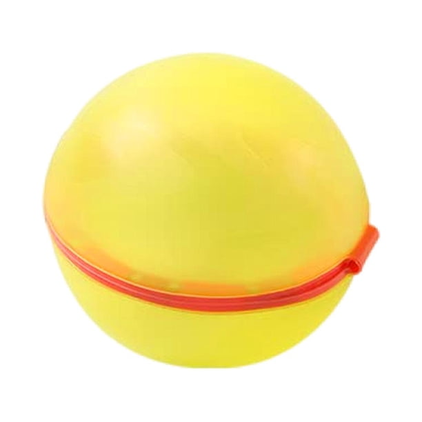 Bola de agua de silicona, globo de agua magnético, juguete para jugar en la piscina de la playa (amarillo) Tmvgtek Libre de BPA