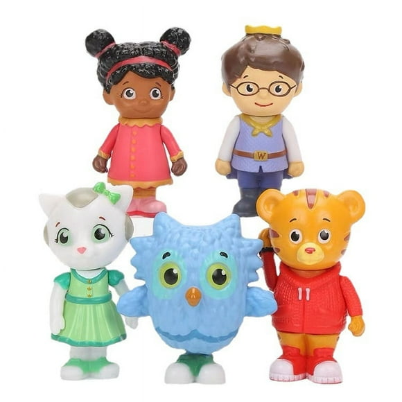 5pcs Daniel Tigers kvarter (Daniel Tiger's Neighborhood) figures
