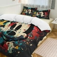 thumbnail image 4 of Mickey 3-Piece All Season Bedding Set, Comforter Set with Pillow Shams for Bedroom & Dorm Decor, Ideal Gifts for Women Men Teens Friends Family, 4 of 7