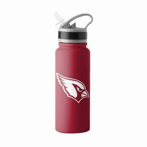 25 oz NFL Arizona Cardinals Logo Stainless Single Wall Flip Top Bottle