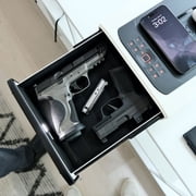Vaultek® DS5i Smart Station Full-Size Modern Quick Access Safe with Biometric Scanner, Rugged Construction, Auto-Open Drawer, Mountable, Anti-Theft Protection, Dual Wireless Charging Pad