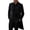 Black, variant on Mens Pea Coat Wool Blend Single Breasted Overcoat Notched Lapel Collar Warm Winter Clothes Slim Fit Business Casual Jacket Fall Winter Outfits With Pockets