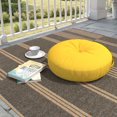 thumbnail image 2 of (6 pack) Covers & All Sunbrella Indoor/Outdoor Floor Pillow, 24 Inch Circular Cushion Cover with Insert, 2 of 9