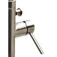 thumbnail image 7 of ALFI brand AB2534-BN Brushed Nickel Single Lever Floor Mounted Tub Filler Mixer w Hand Held Shower Head, 7 of 7