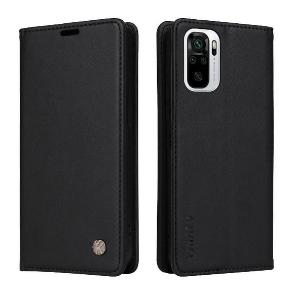 Funda para Xiaomi POCO M5S Estuche de Cuero PU Tipo Cartera con Ranuras para Tarjetas y Cierre Magnético
