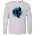 thumbnail image 3 of Inktastic Motocross Rider Freestyle Sports Long Sleeve Youth T-Shirt, 3 of 5