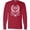 Red, variant on Born in 1958 Limited Edition Long Sleeve T-Shirt