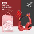 thumbnail image 1 of Auriculares Over Ear con cable ajustables Cancelación de ruido Ligeros para computadora Smartphones Juegos Enseñanza Yotijar rojo, 1 of 6
