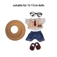 thumbnail image 2 of Tenues Faites à la Main à la Mode pour Poupées de Collection de 17 cm Accessoires de Garde-Robe Élégants pour les Fêtes, 2 of 3