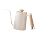 thumbnail image 3 of Vierta sobre de café Mini tetera de agua con mango antiescaldaduras, tetera de café por goteo, tetera pequeña con cuello de cisne de 600ml p Blanco, 3 of 9
