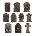 thumbnail image 2 of Ghost Festival Halloween Grassland Outdoor Decorations For Home Tombstone Gravestone Accessories Horror Props Rip Spider Party, 2 of 5