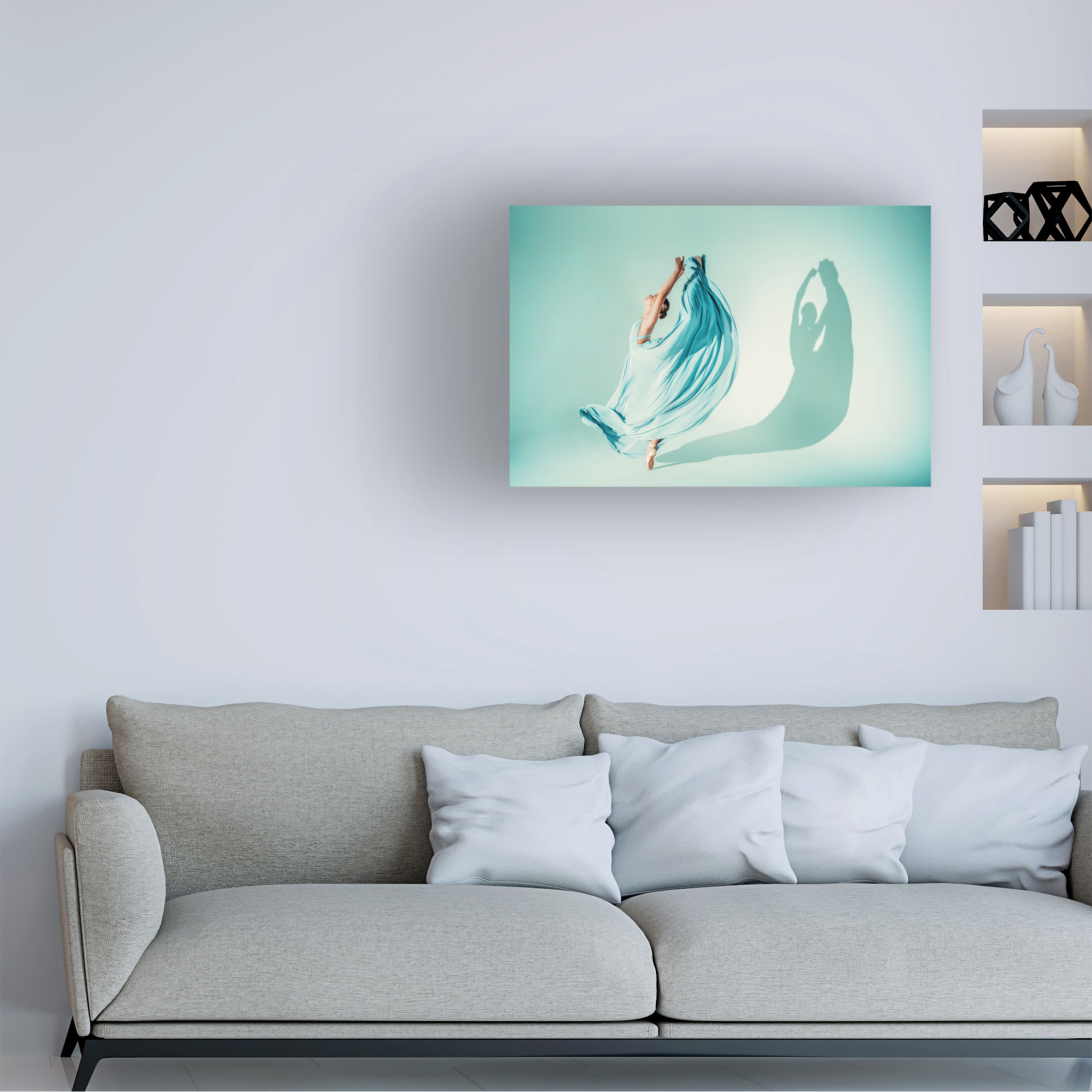 Trademark Fine Art Klaus Grimm Magda Canvas Wall Art
