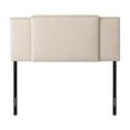 thumbnail image 1 of CorLiving Mia 3-in-1 Expandable Panel Padded Fabric Headboard with Nail Head Trim, 1 of 8