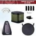 Portable Toilet Kit for Adults,Pop Up Privacy Tent,Large Portable