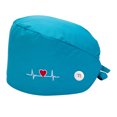 thumbnail image 1 of Gorras s estampadas de Gorro de turbante Gorro de fregado con banda para el sudor para mujeres Hombres, Azul Baoblaze gorras de mujer, 1 of 7