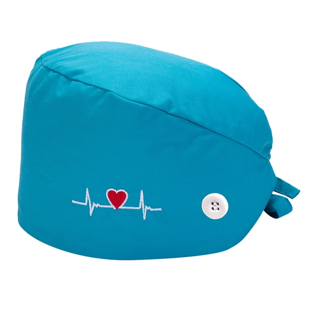 Gorra De Trabajo Unisex Con Diadema Para Atar En Espalda - Teal Sunnimix gorras de mujer