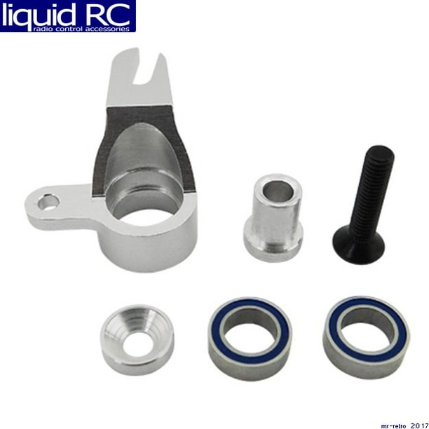 Hot Racing RVO132508 Silver throttle linkage arm set Revo