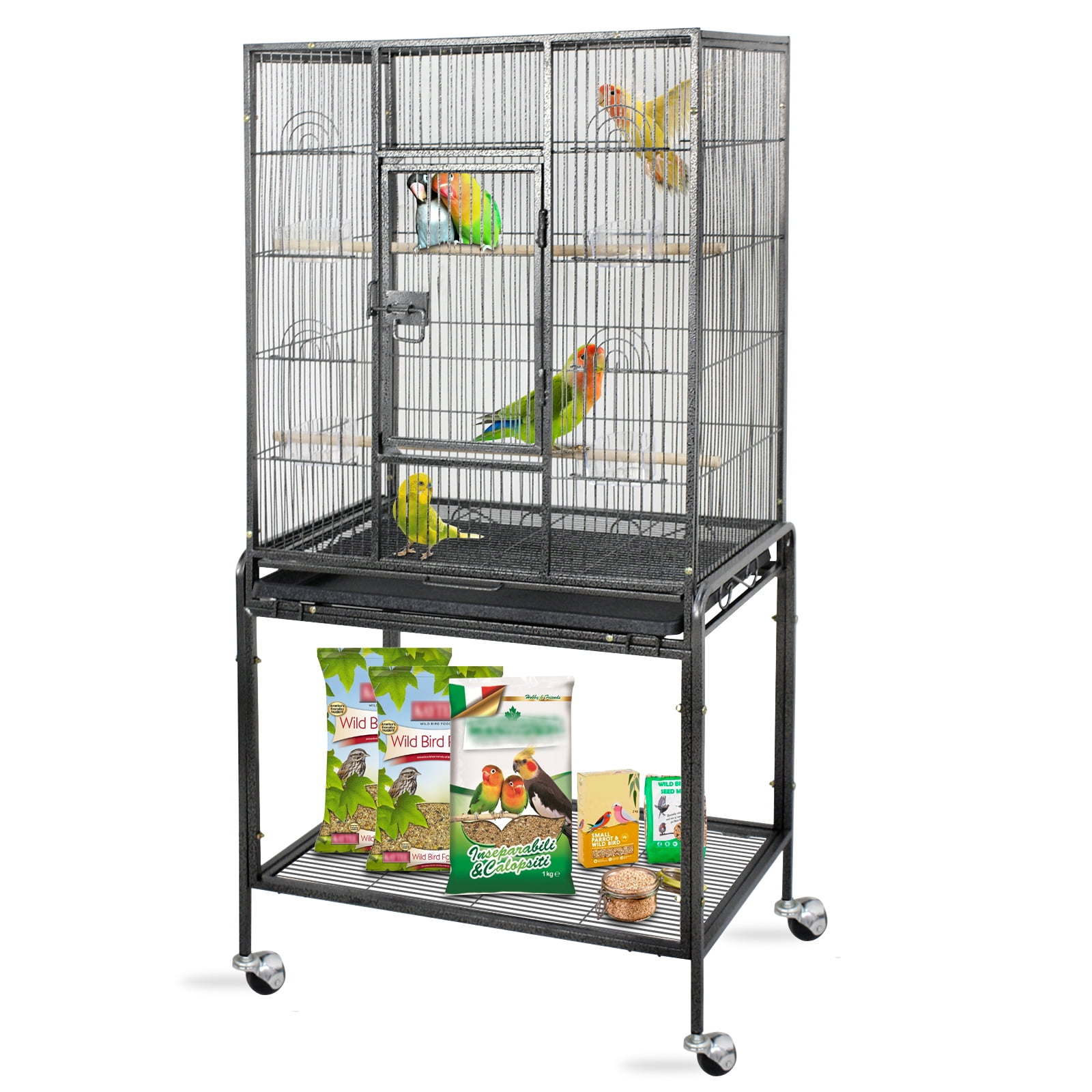 zeny-53-rolling-bird-cage-large-wrought-iron-cage-for-cockatiel-sun