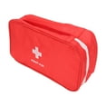 thumbnail image 3 of Emergency Bag, Waterproof Empty First Aid Bag Large Capacity Portable  For Home Red,Grey, 3 of 8