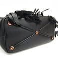 thumbnail image 6 of Pre-Owned Valentino Garavani Demiloon PW2B0A47XFT Women's Leather Handbag,Shoulder Bag Black, 6 of 19