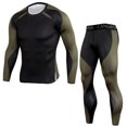 thumbnail image 1 of Ropa deportiva de ocio para hombres Ropa de ciclismo Ropa de baloncesto Pantalones de manga larga de secado rápido de dos piezas Fridja hfkajh101346, 1 of 3
