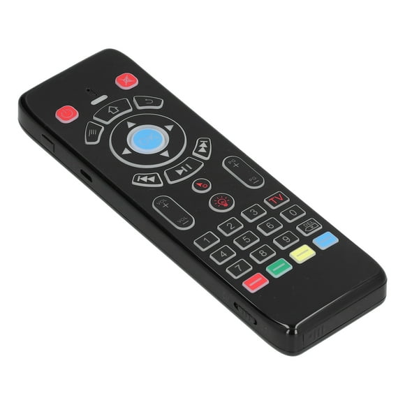 Voice Remote, Remote Mouse 6 Axes Gyroscope 7 Led Backlight for TV Boxes for Projectors